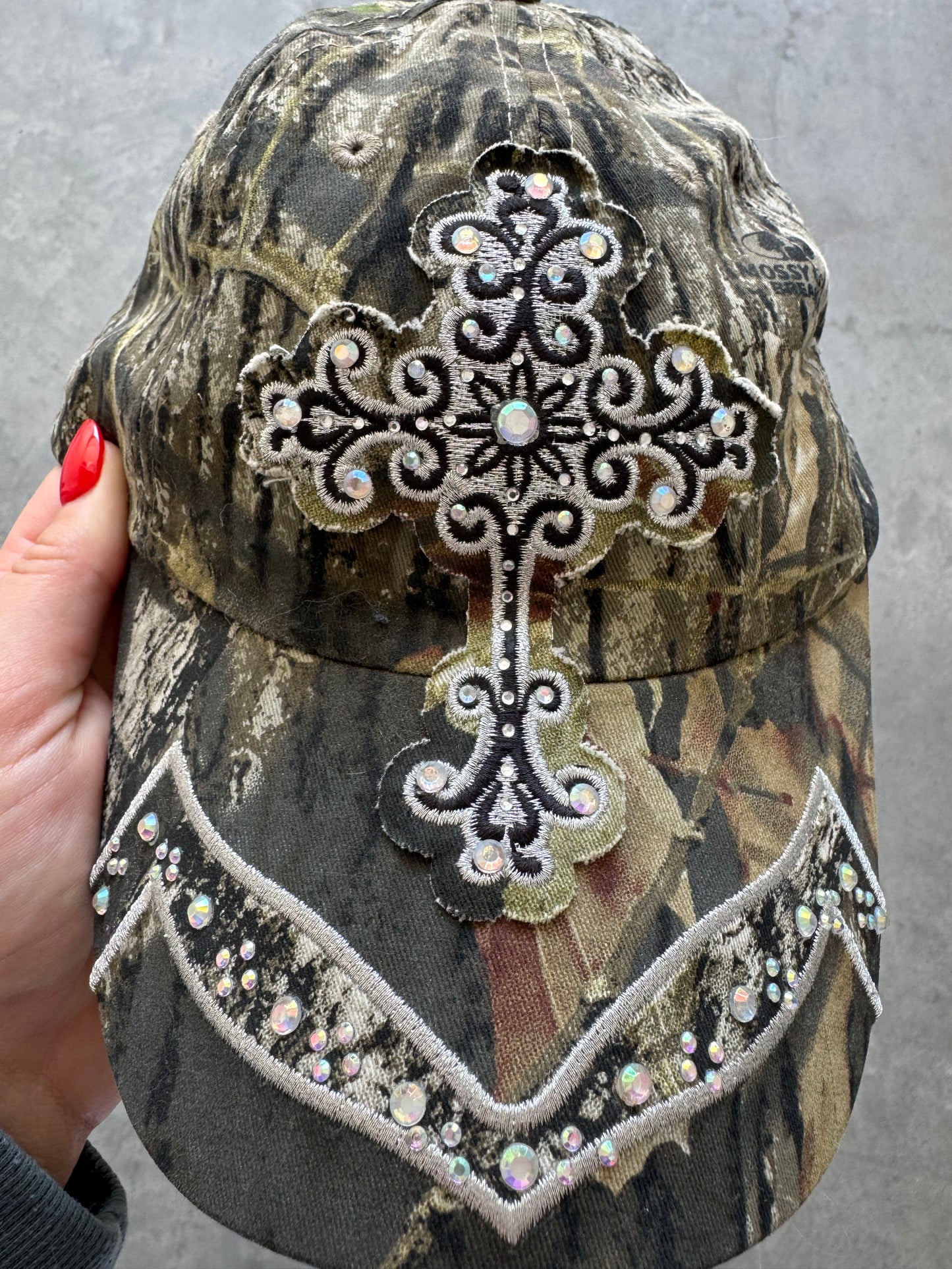 Vintage Y2K Camo Hat