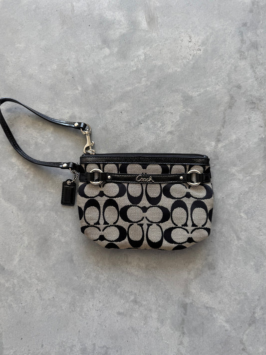 Vintage Coach Wristlet Purse