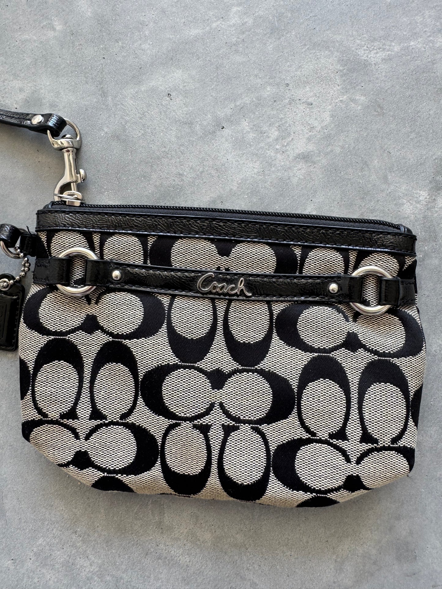 Vintage Coach Wristlet Purse