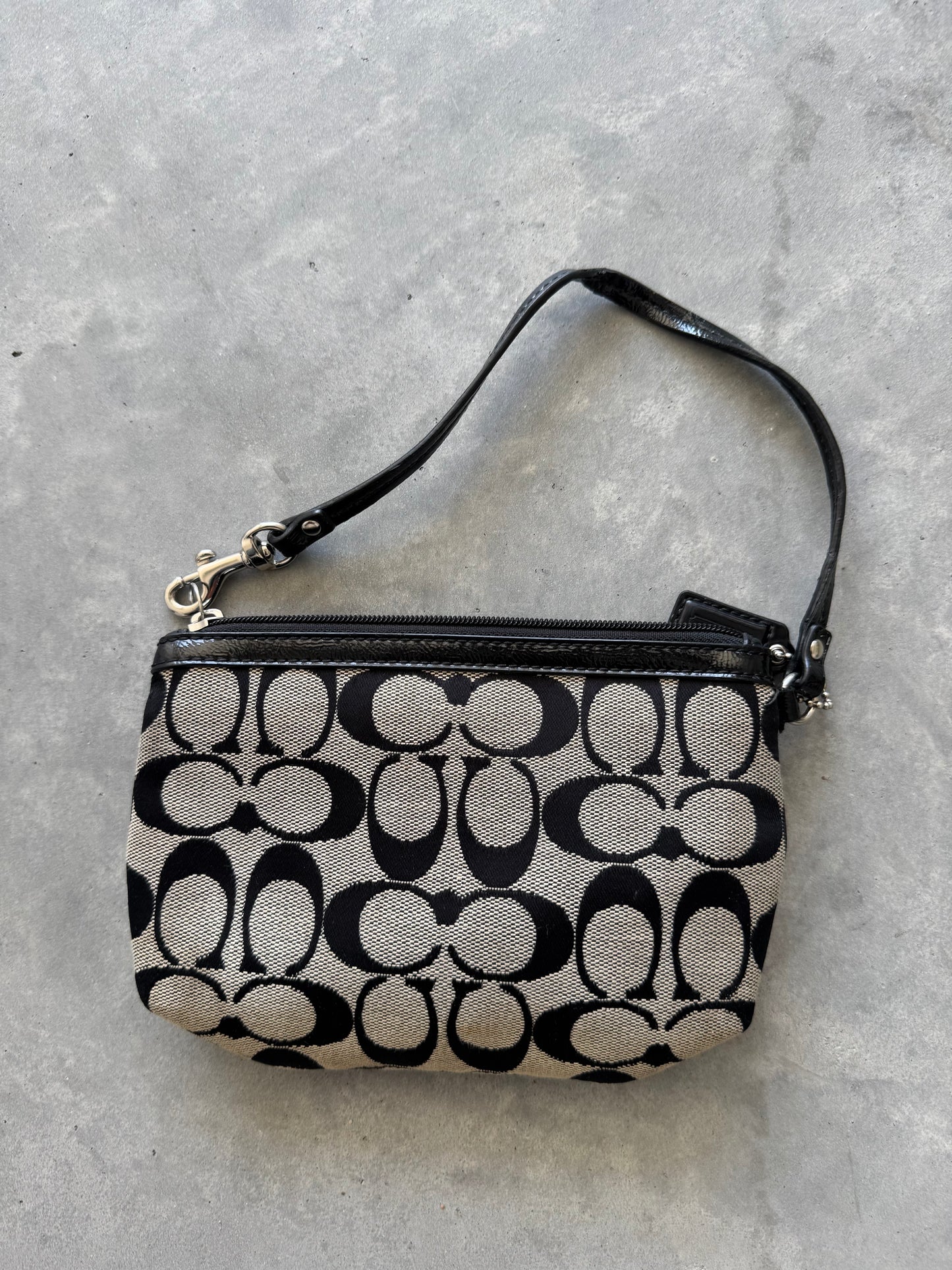 Vintage Coach Wristlet Purse