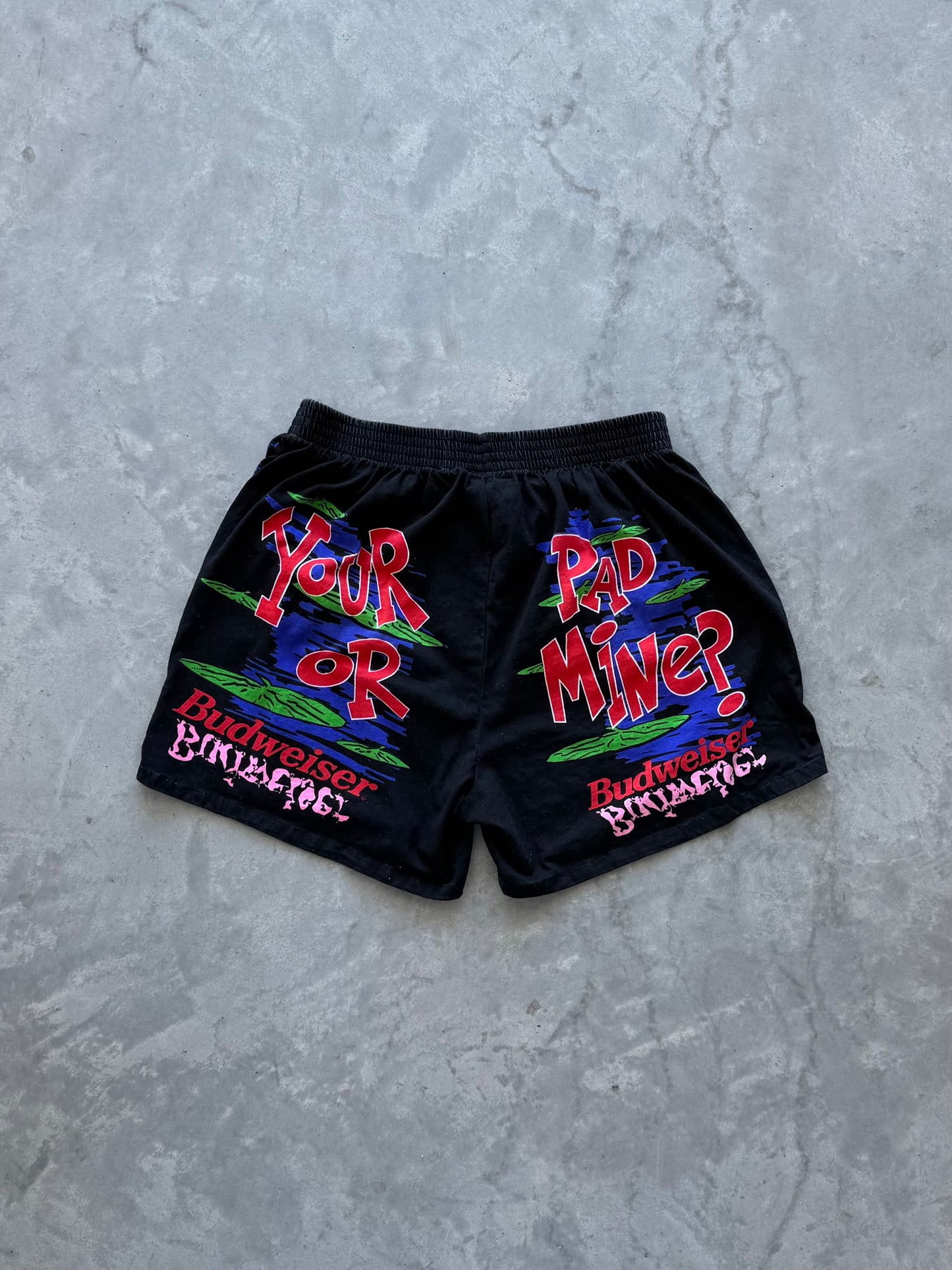 Vintage 90s Budweiser Boxer Shorts - M