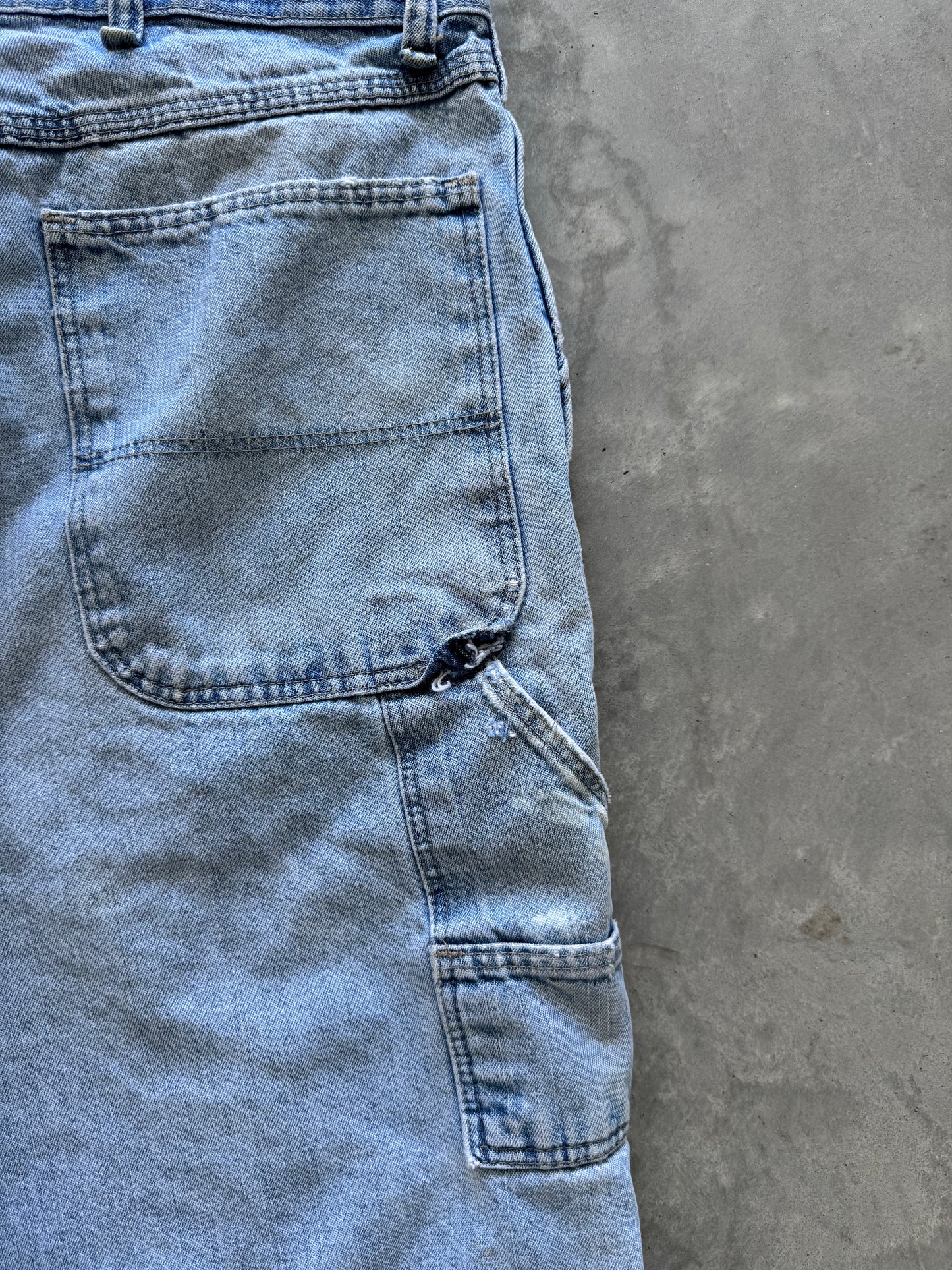 Vintage Wrangler Distressed Jorts - 38x10