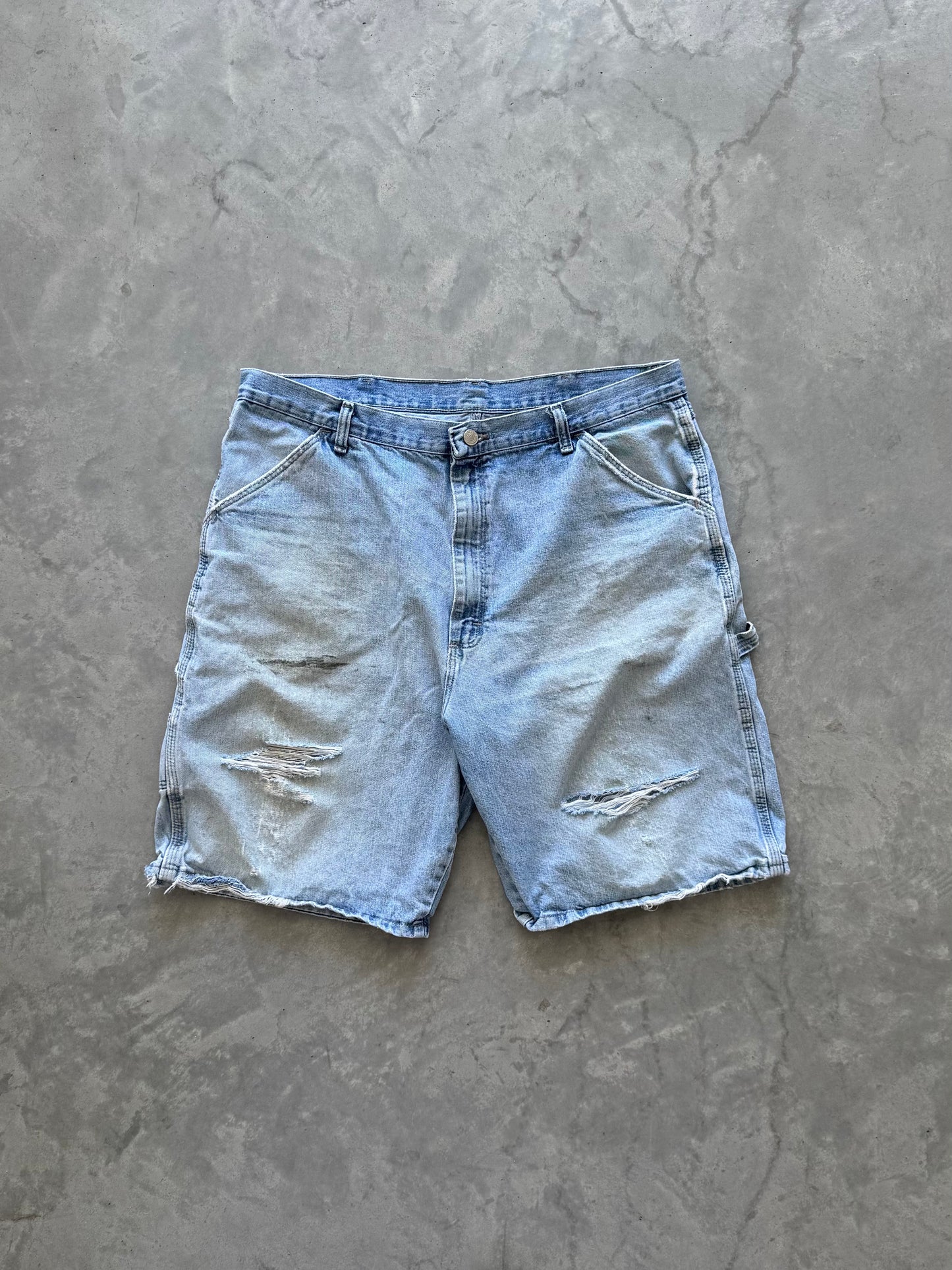 Vintage Wrangler Distressed Jorts - 38x10