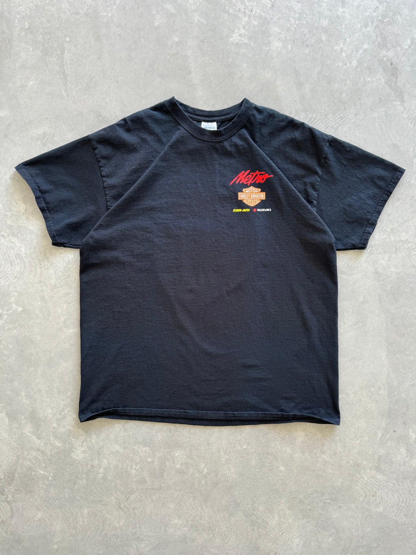 Metro Motorsports Harley Davidson Tee - XL