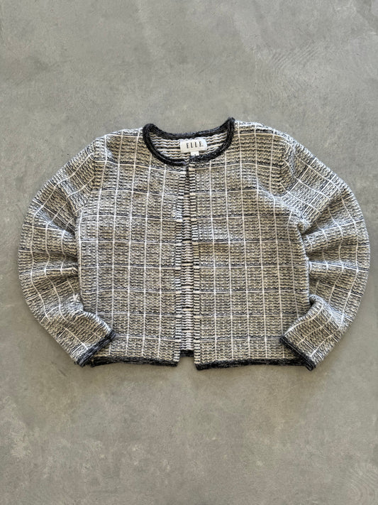 Soft Knit Open Sweater - S