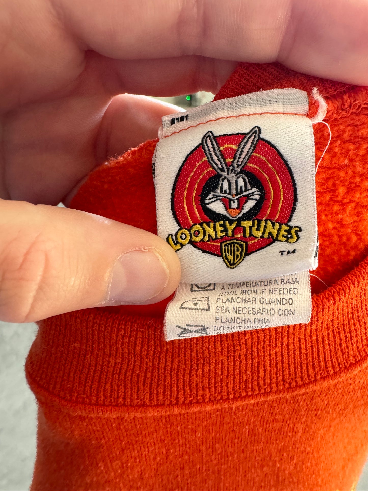 Vintage Looney Tunes Tweety Bird Halloween Sweatshirt - L