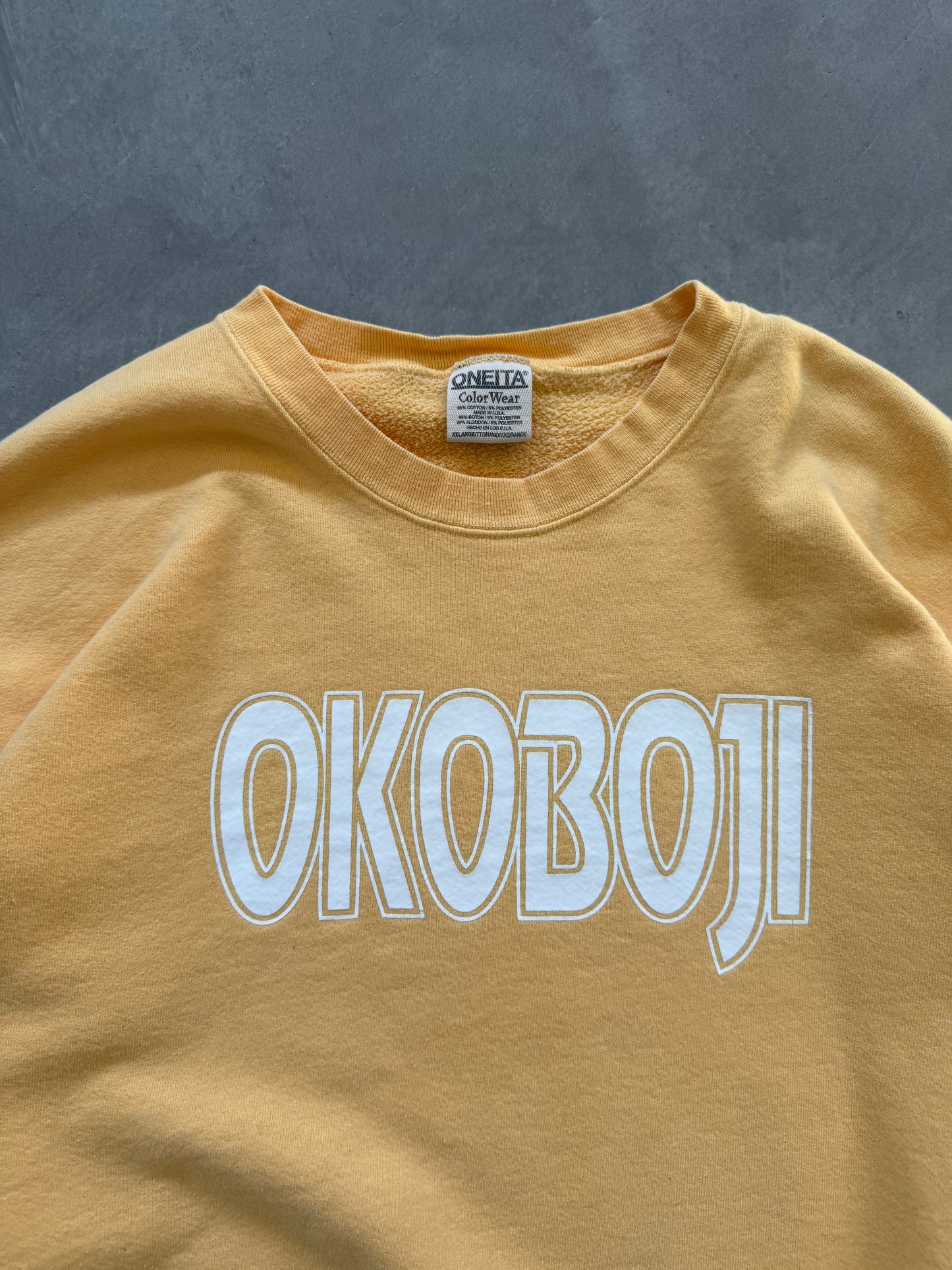 Vintage Okoboji Sweatshirt - XXL