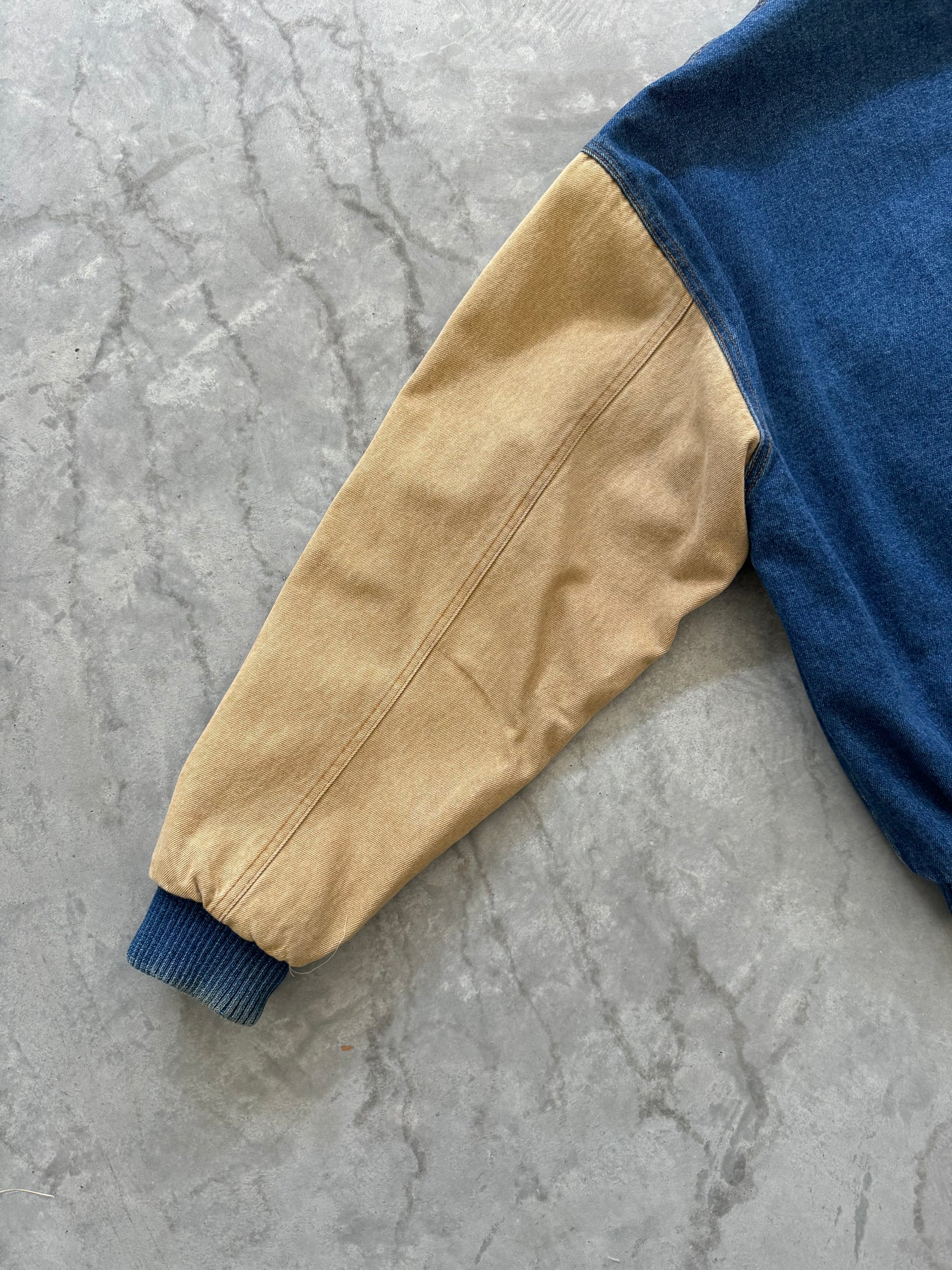 Vintage Caterpillar Denim Jacket - XXL
