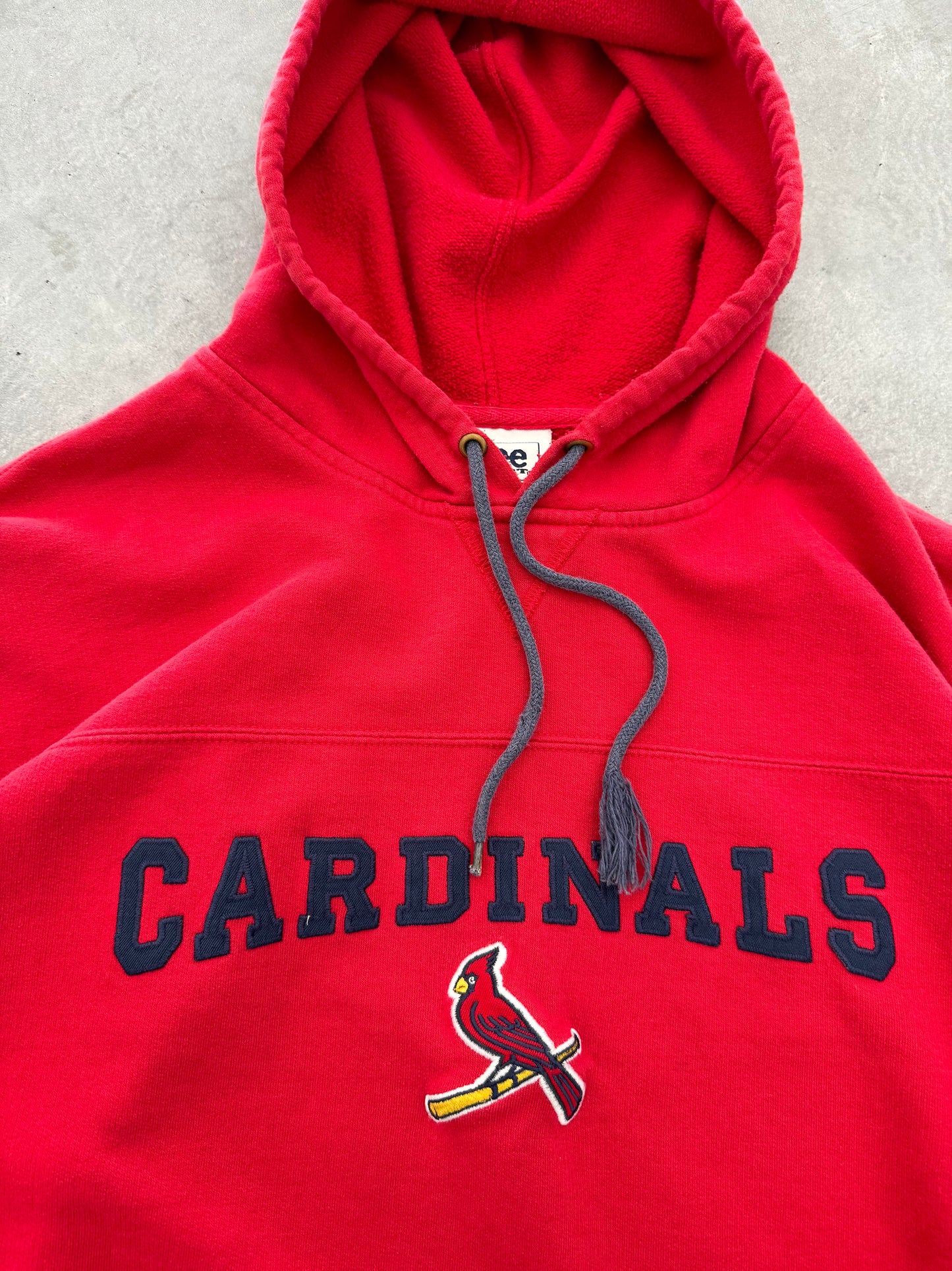 Vintage Cardinals Lee Sports Hoodie - XL