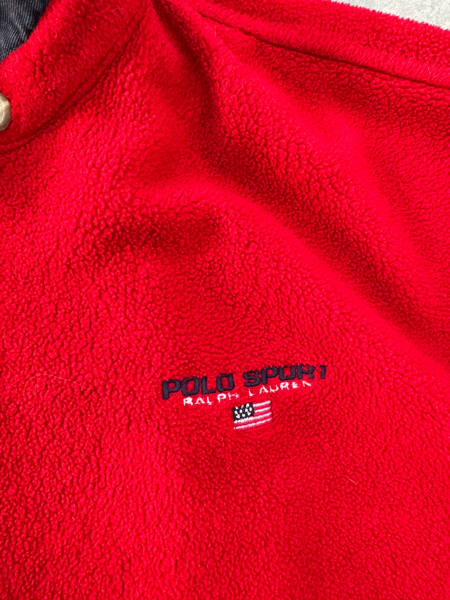 Vintage Polo Sport Fleece Jacket - XL