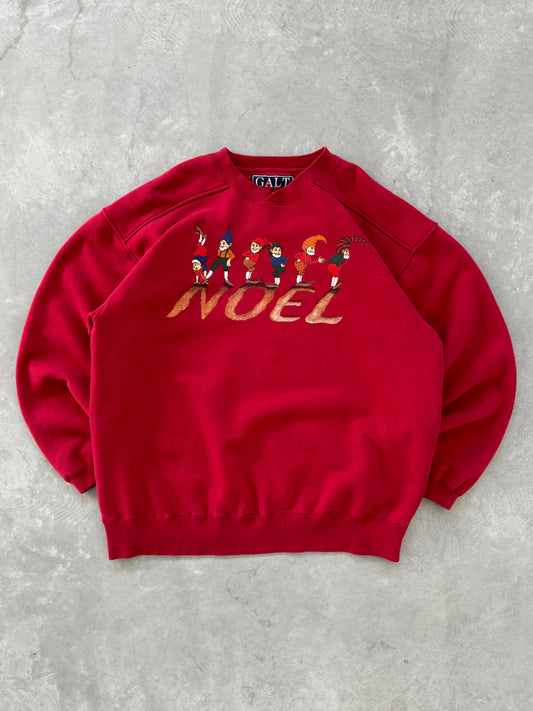 Vintage 90s Noel Christmas Sweatshirt - L