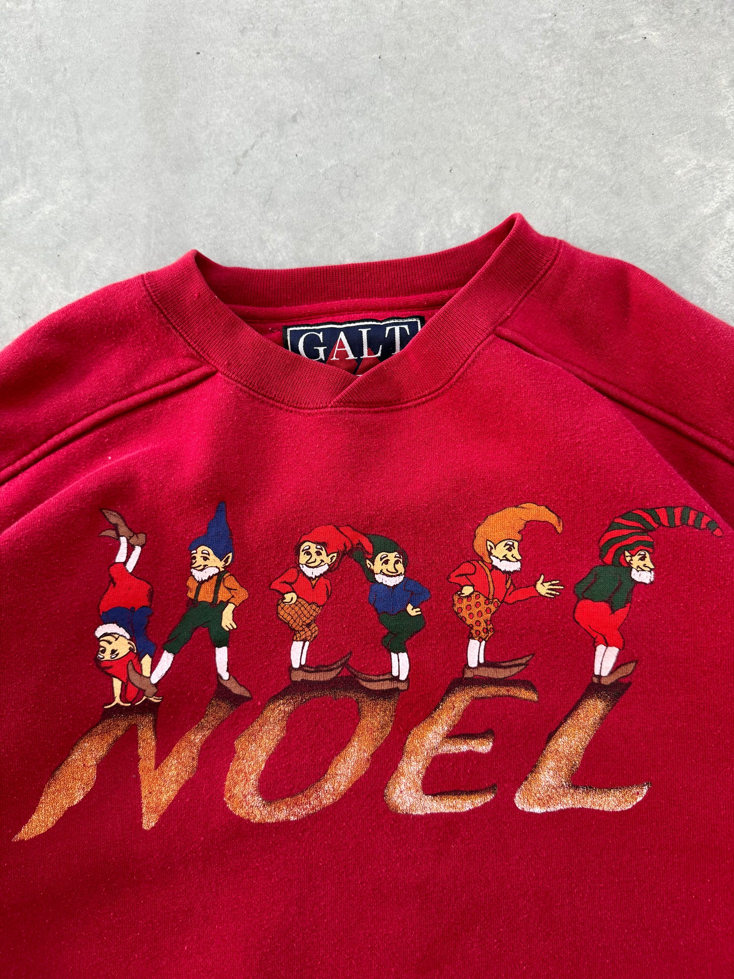 Vintage 90s Noel Christmas Sweatshirt - L