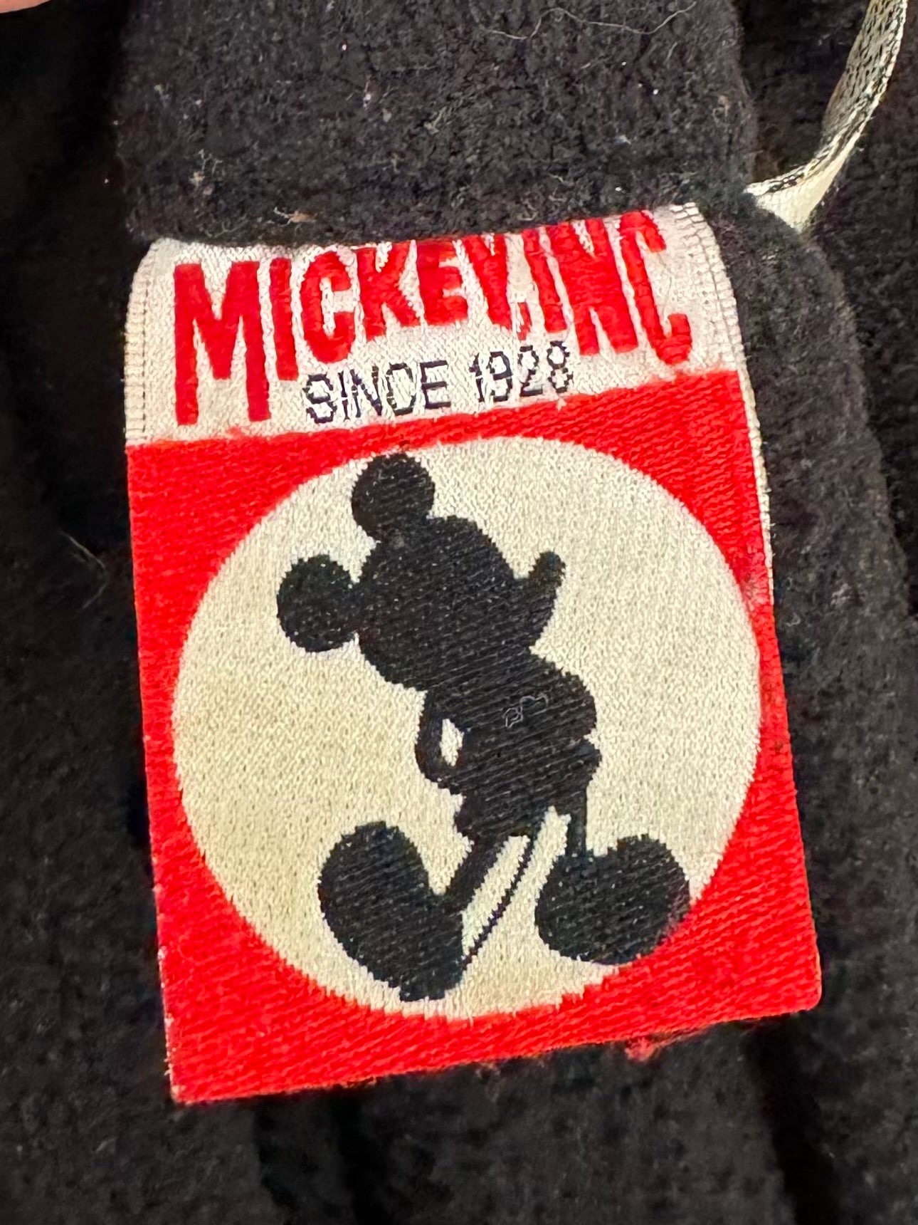 Vintage Mickey Fleece Zip Up - XXL
