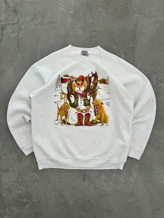 Vintage Christmas Sweatshirt - XL
