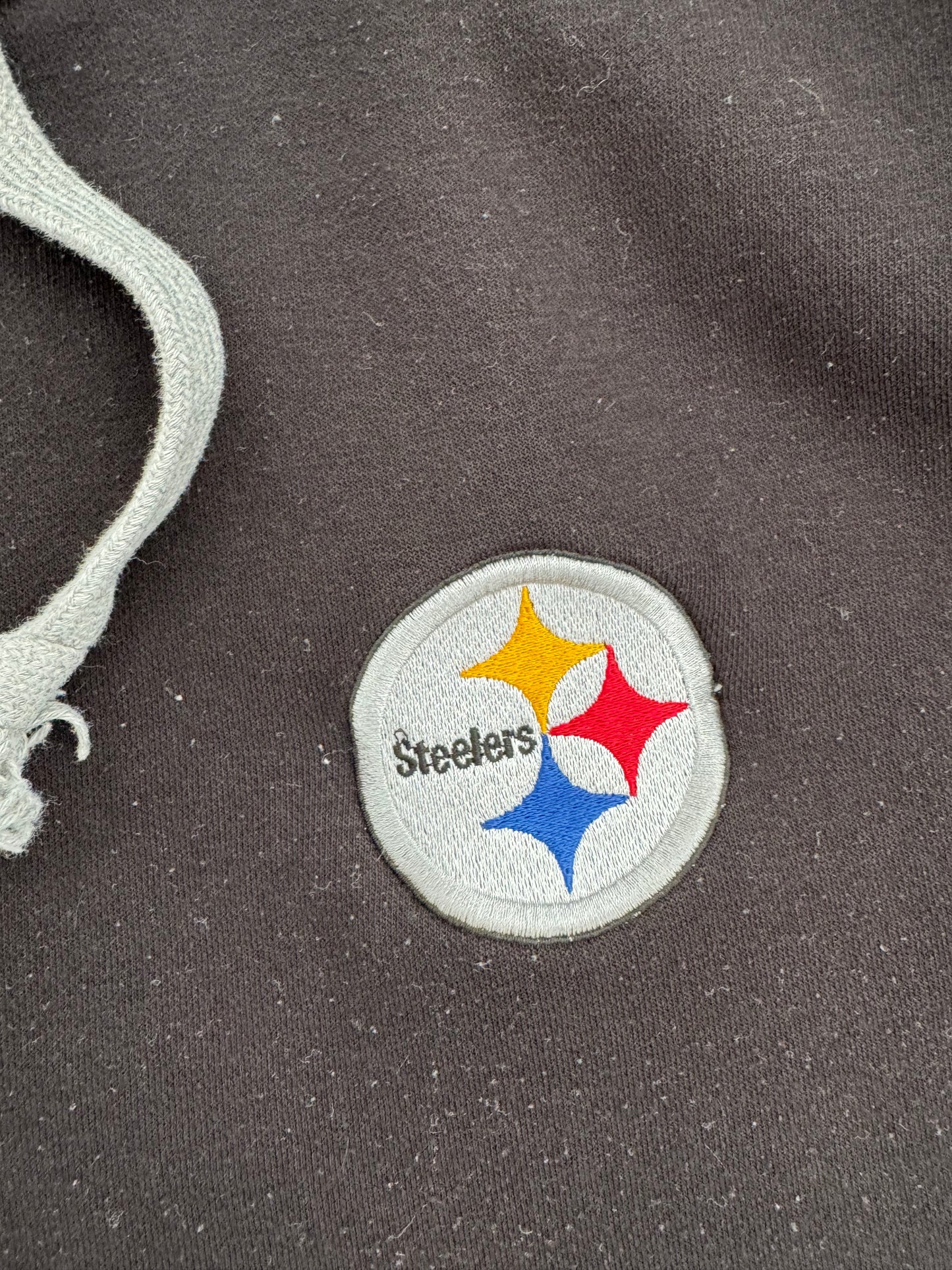 Vintage Steelers Hooded Zip Up - 3XL