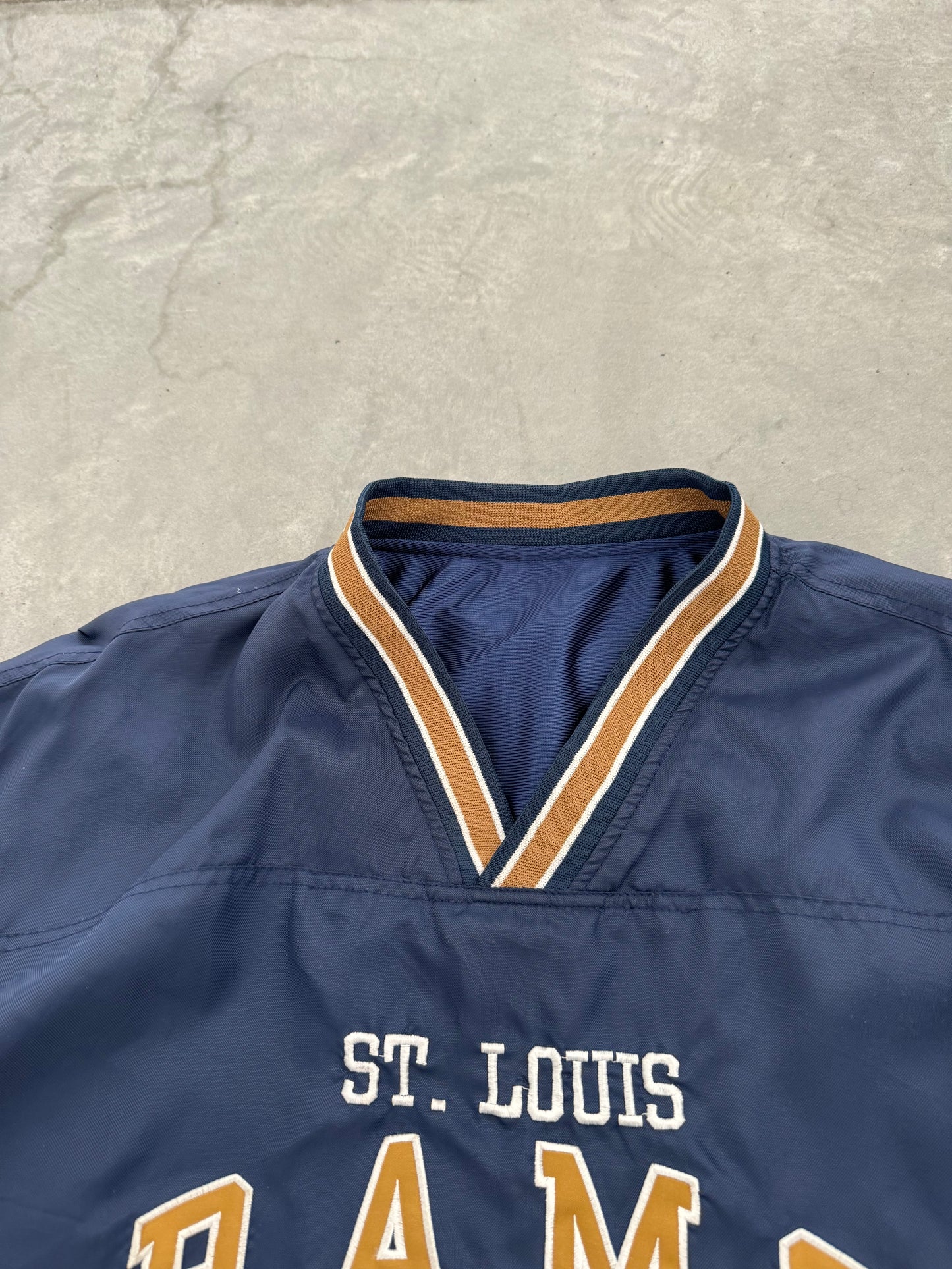 Vintage Rams Reversible Windbreaker - XL