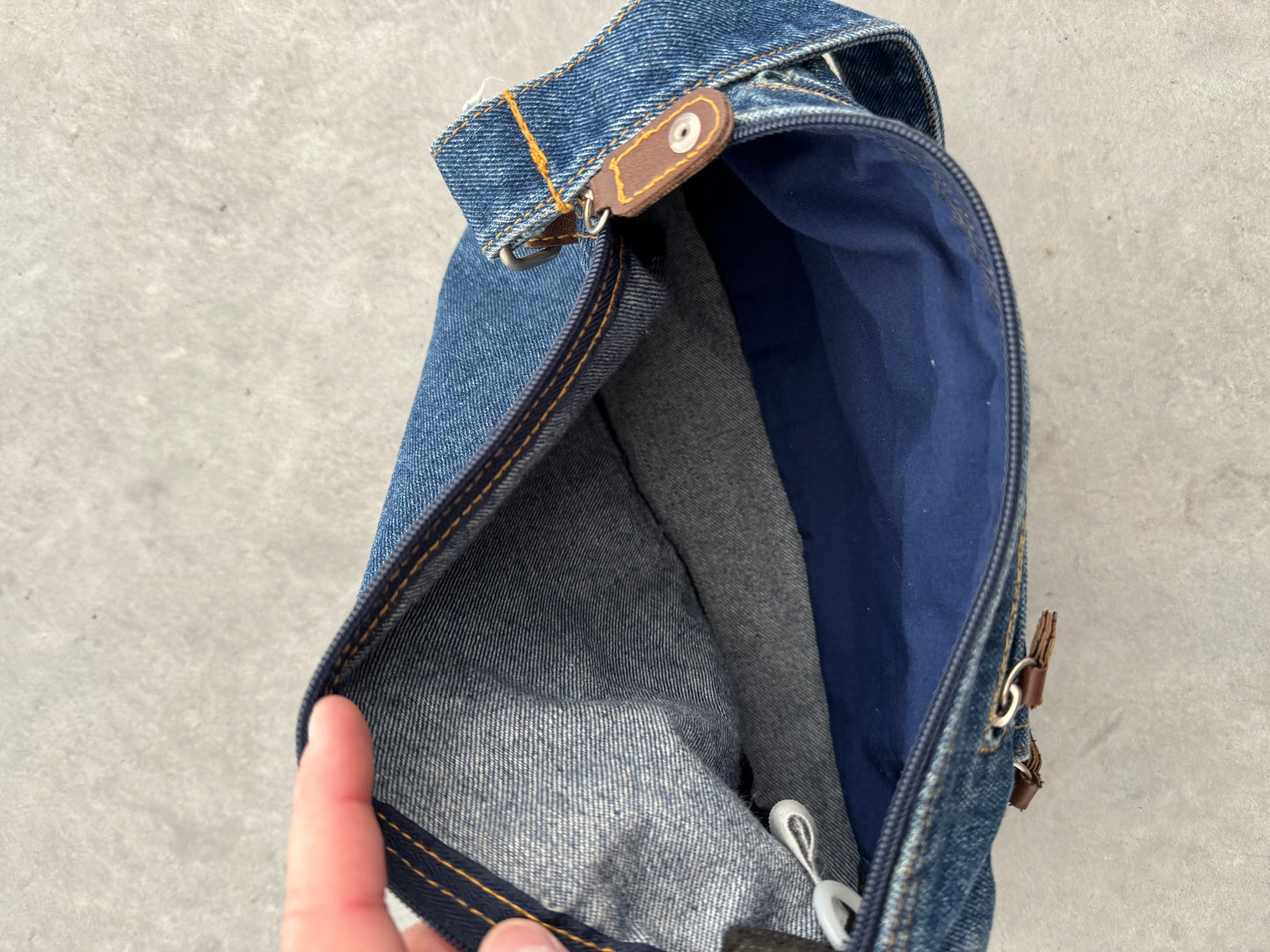 Vintage Denim Purse