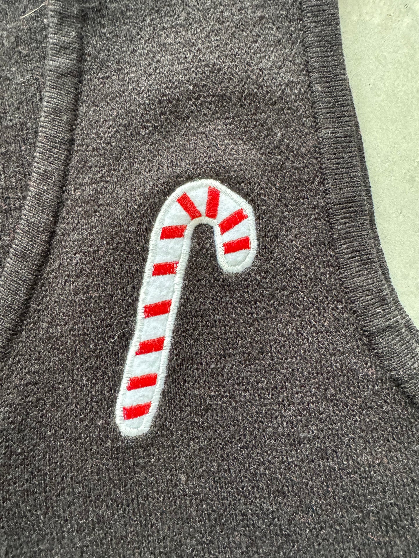 Vintage Christmas Sweater Vest - L