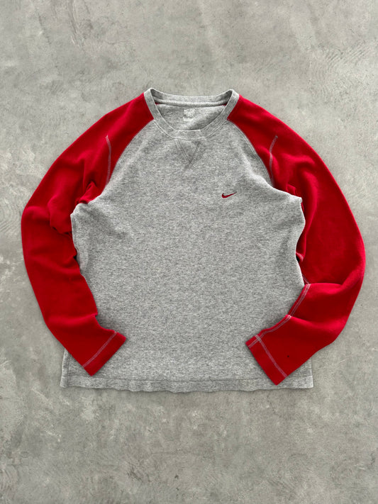 Nike Waffle Knit Longsleeve Tee - M