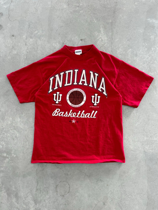 Vintage Indiana Basketball Tee - L