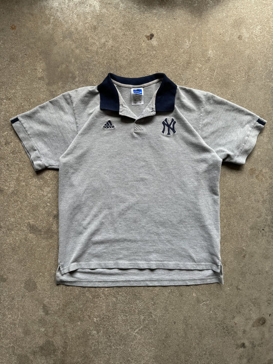 Vintage Adidas Yankees Polo - XL