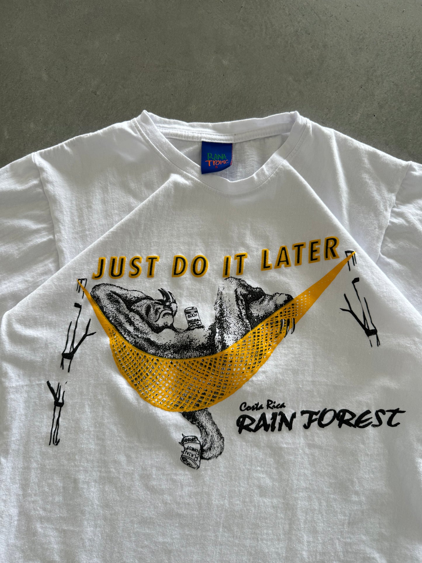 Vintage Just Do It Later Tee - S