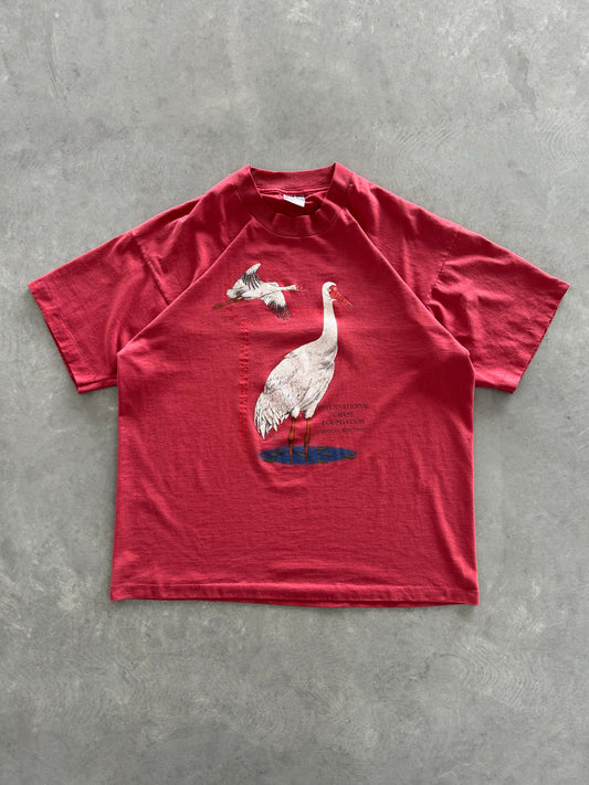 Vintage 90s Crane Tee - XL