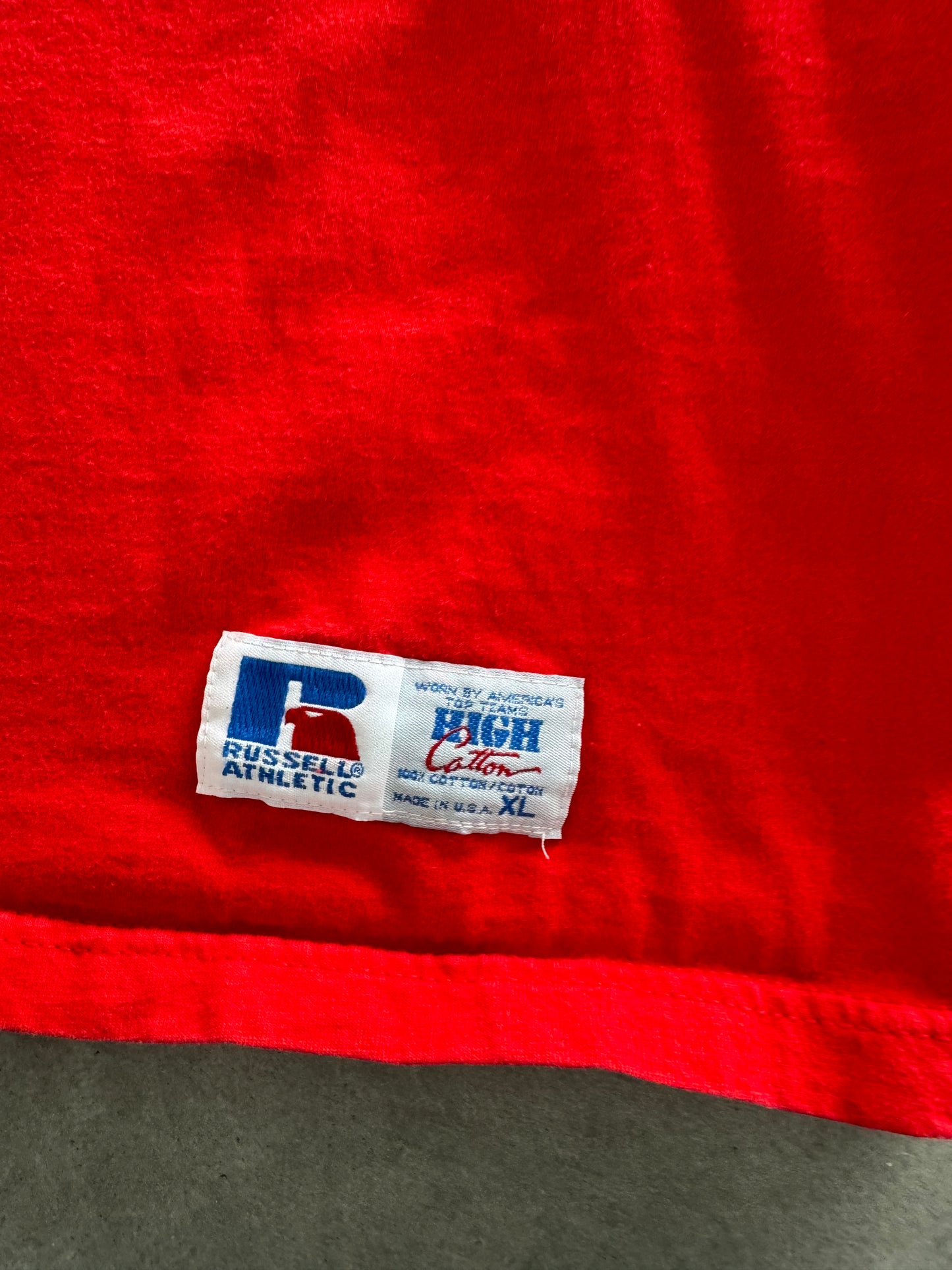 Vintage 90s Russell Mockneck Longsleeve - XL