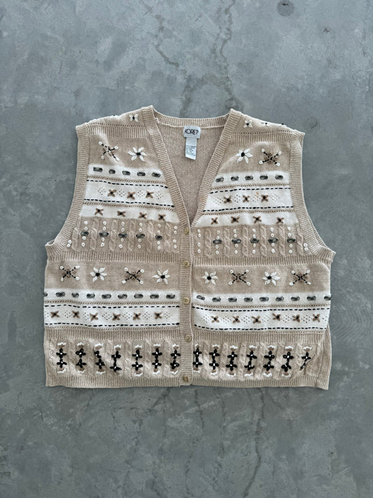 Vintage Sweater Vest - 3XL