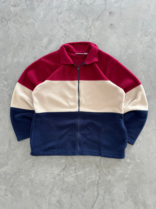 Vintage Fleece Zip Up - XL