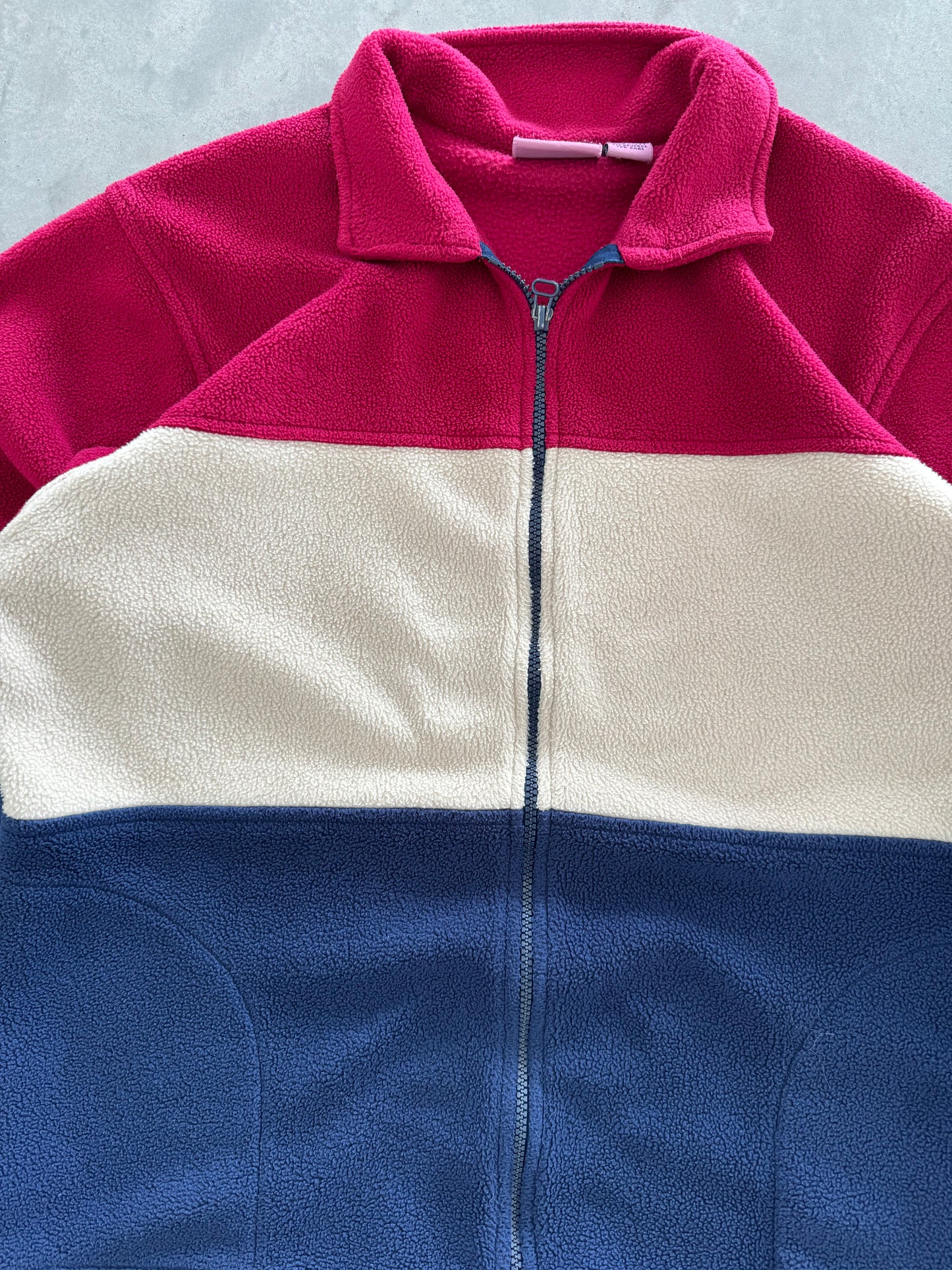 Vintage Fleece Zip Up - XL