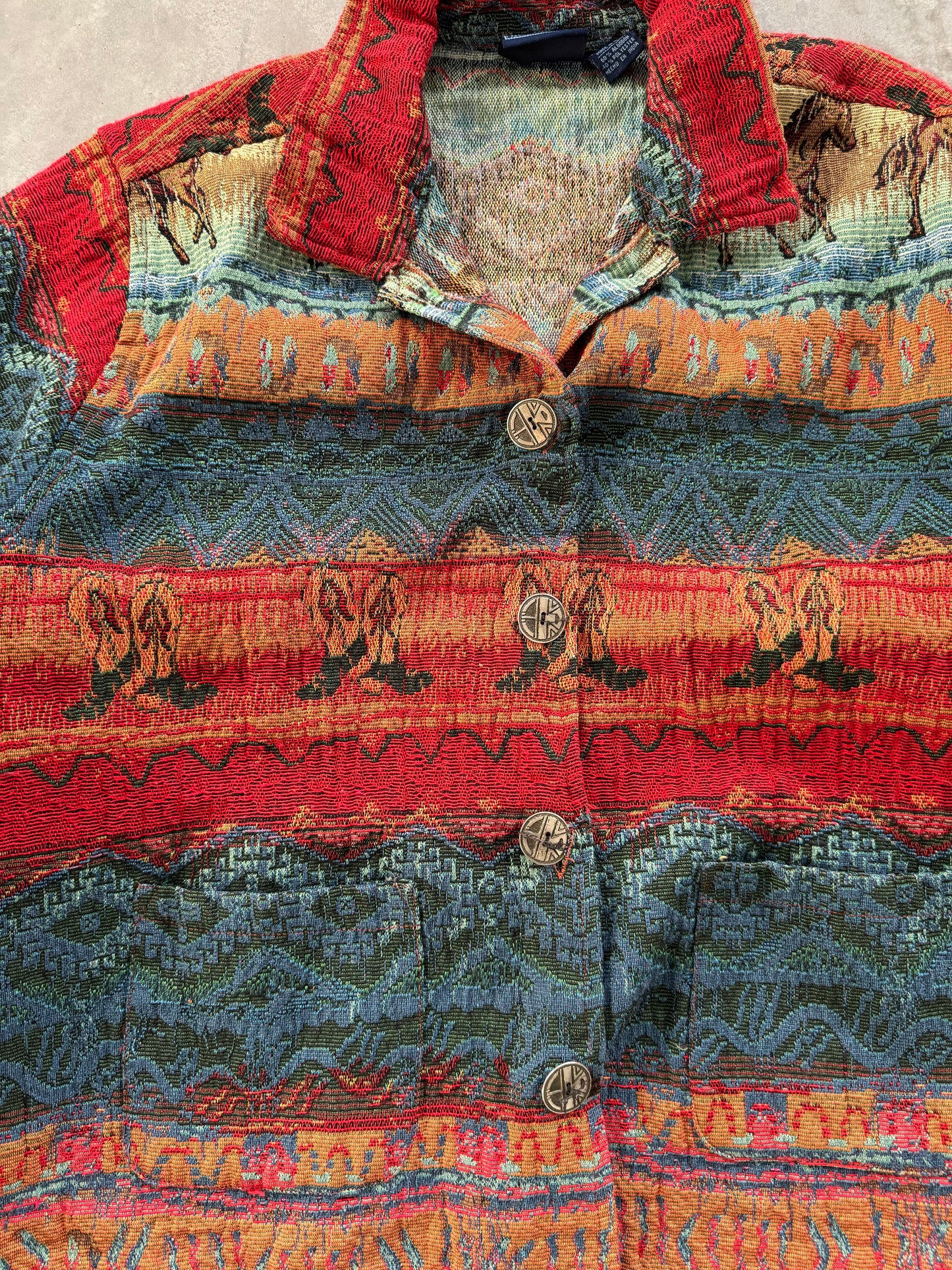 Vintage 90s Western Jacket - 3XL