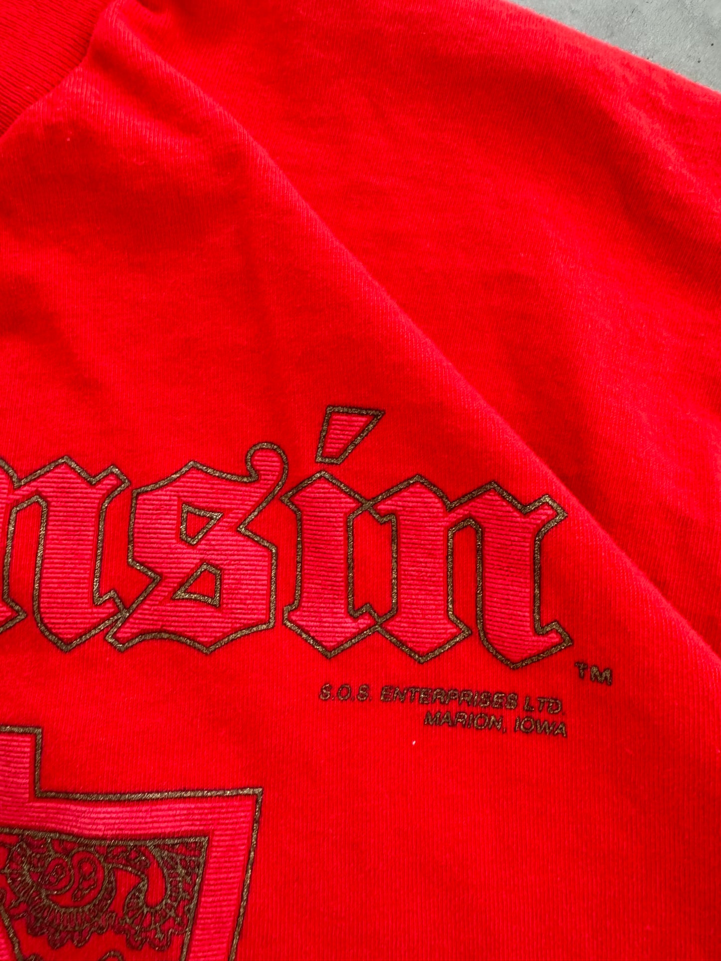 Vintage Wisconsin Tee - XL