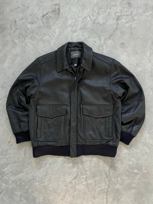 Vintage Leather Jacket - L