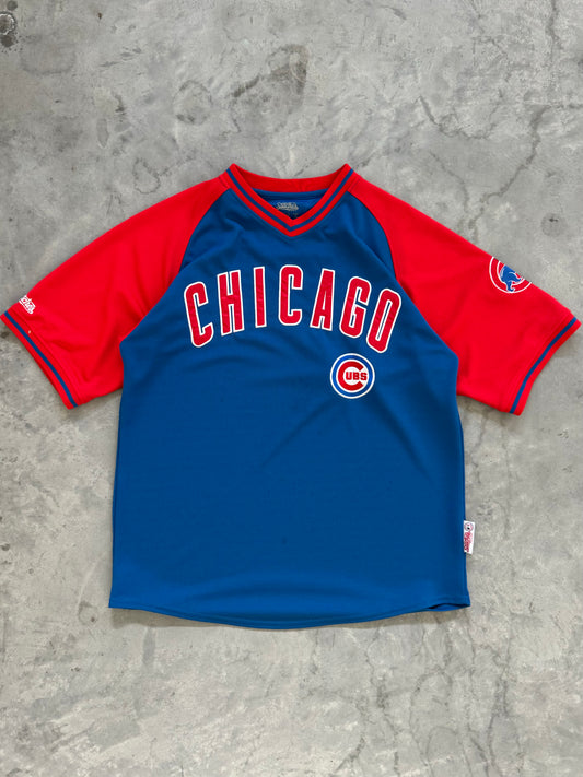 Chicago Cubs Baseball Jersey Tee - L