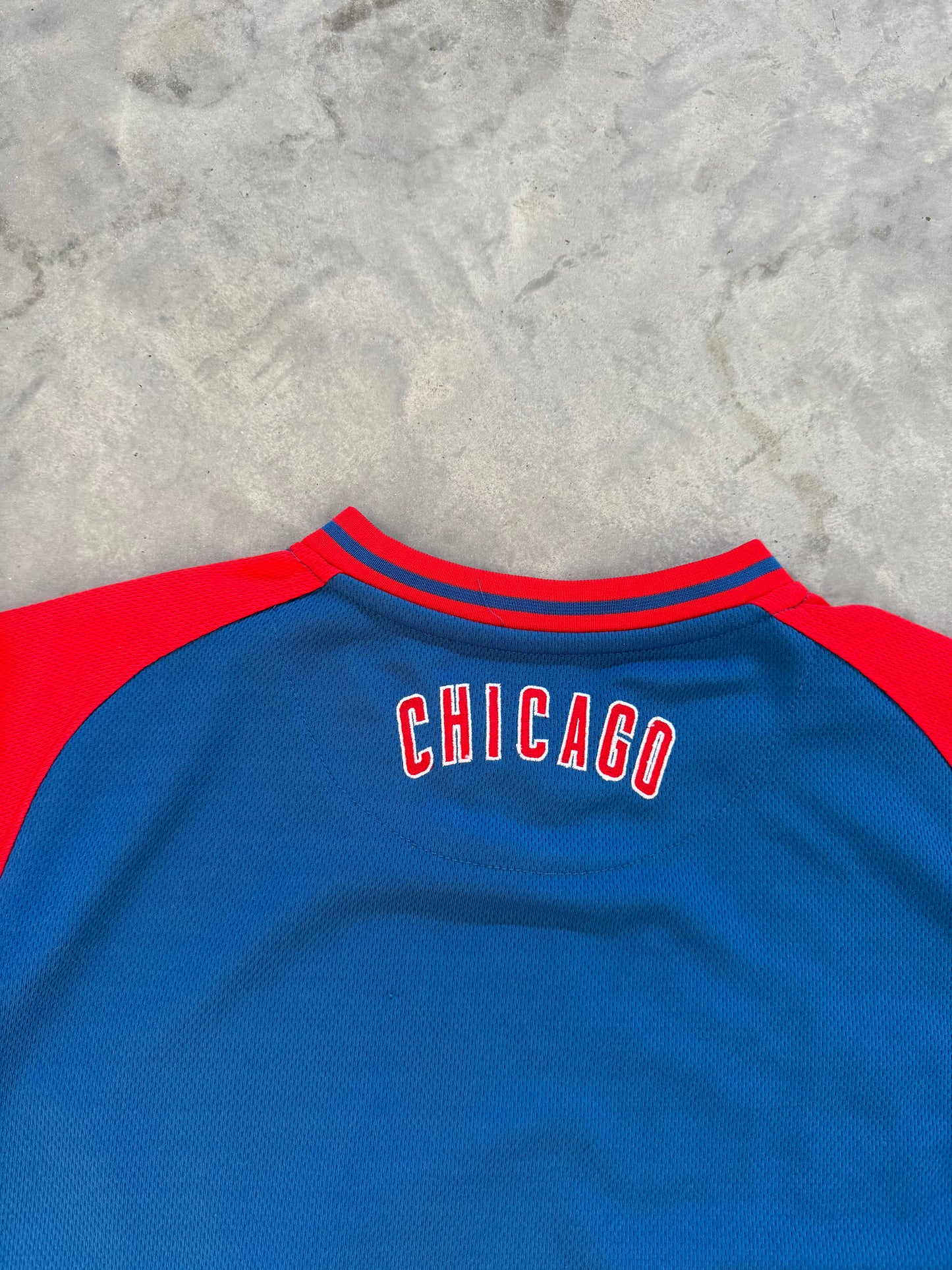 Chicago Cubs Baseball Jersey Tee - L
