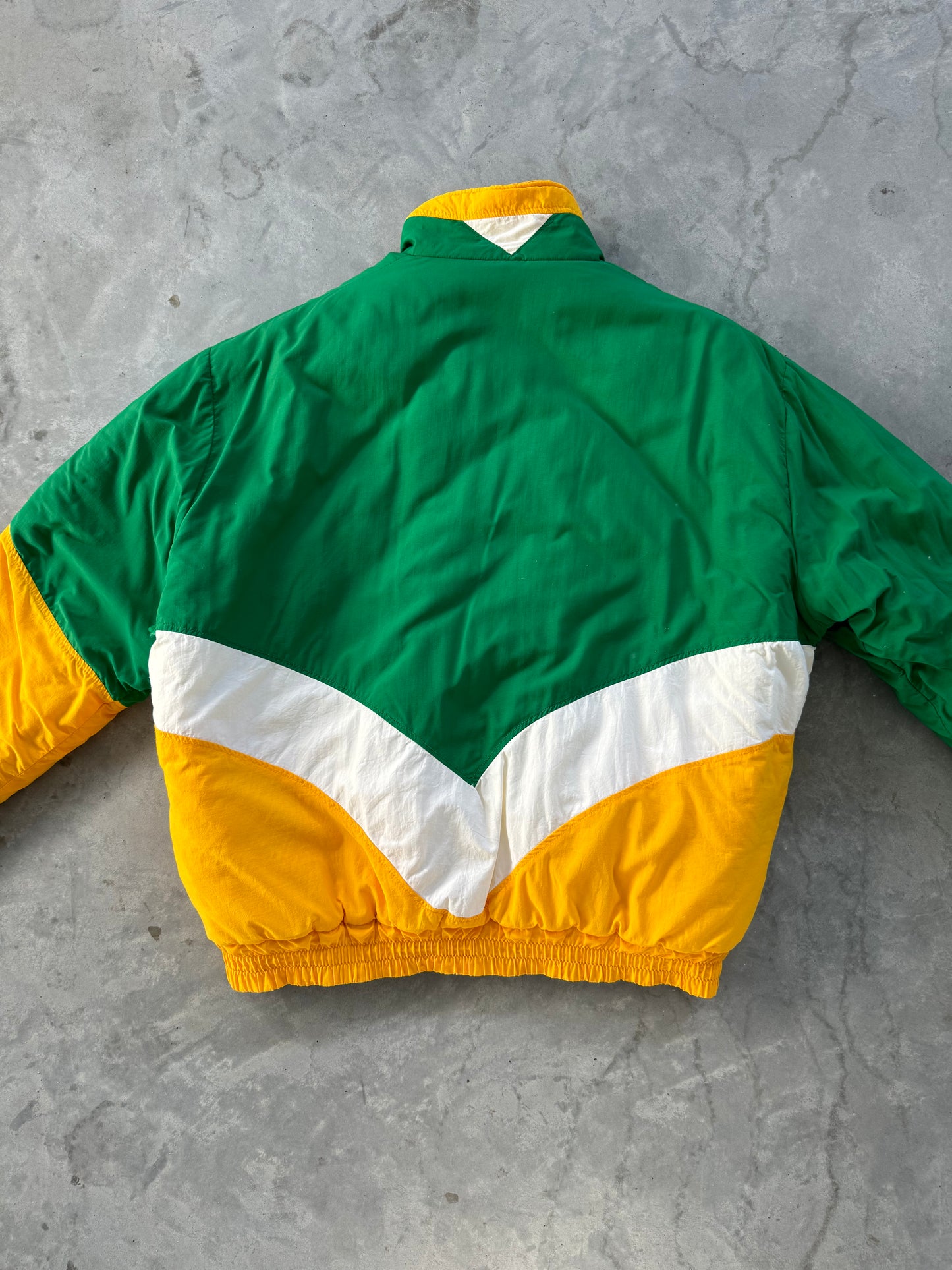 Vintage John Deere Puffer Coat - XL