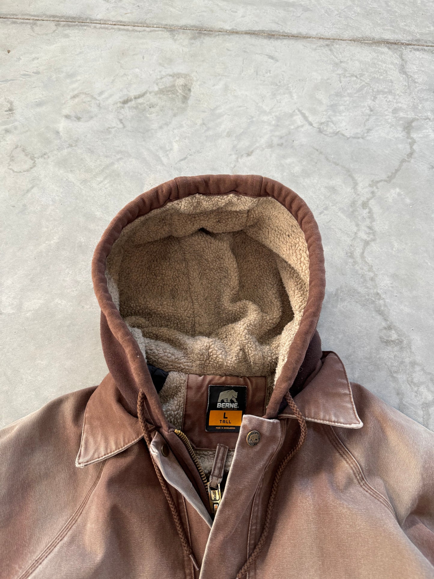 Vintage Distressed Berne Coat - LT
