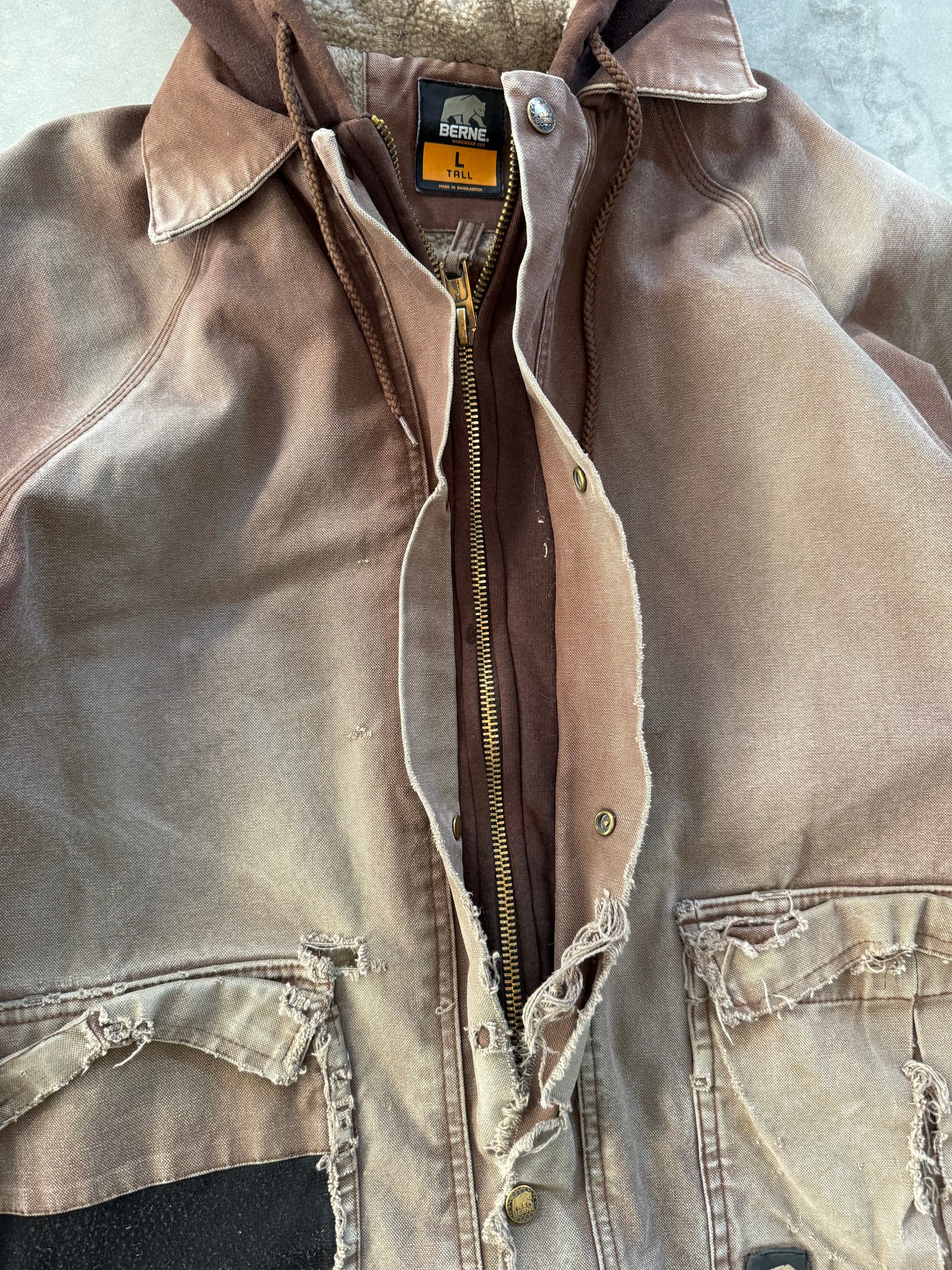 Vintage Distressed Berne Coat - LT