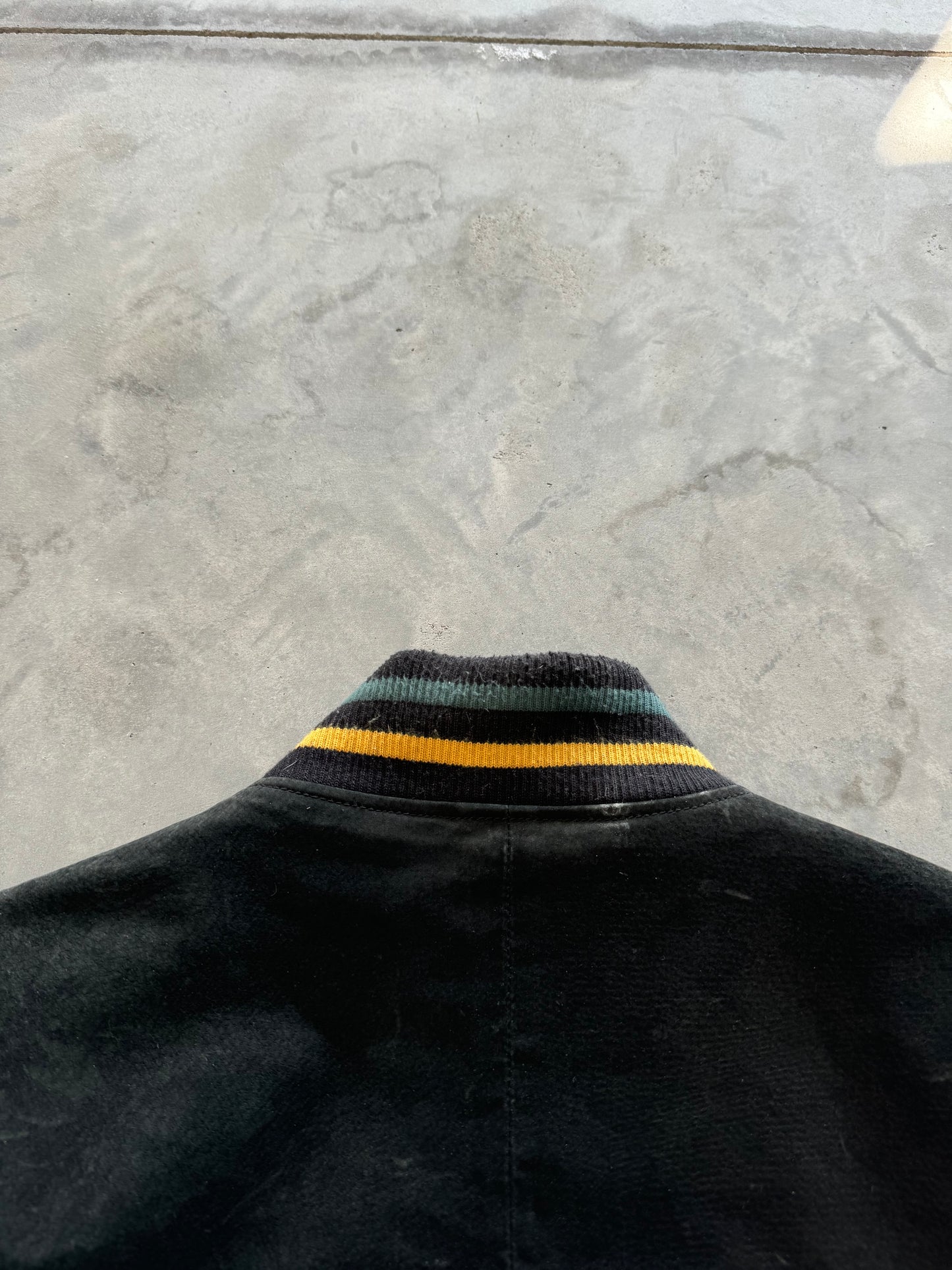 Vintage Green Bay Packers Leather Jacket - XL