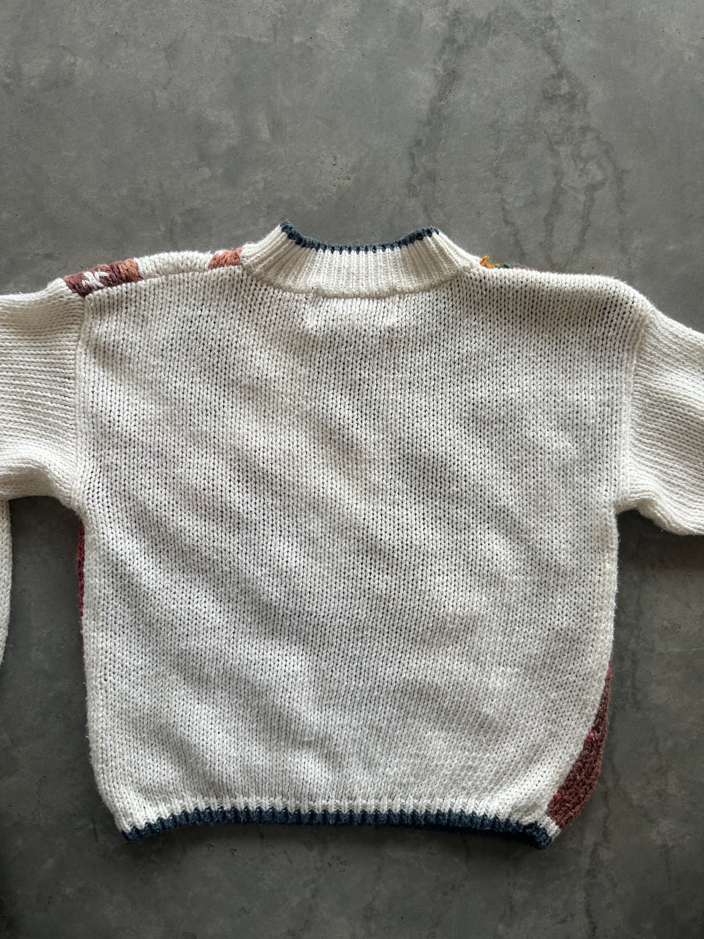 Vintage Knit Sweater - M