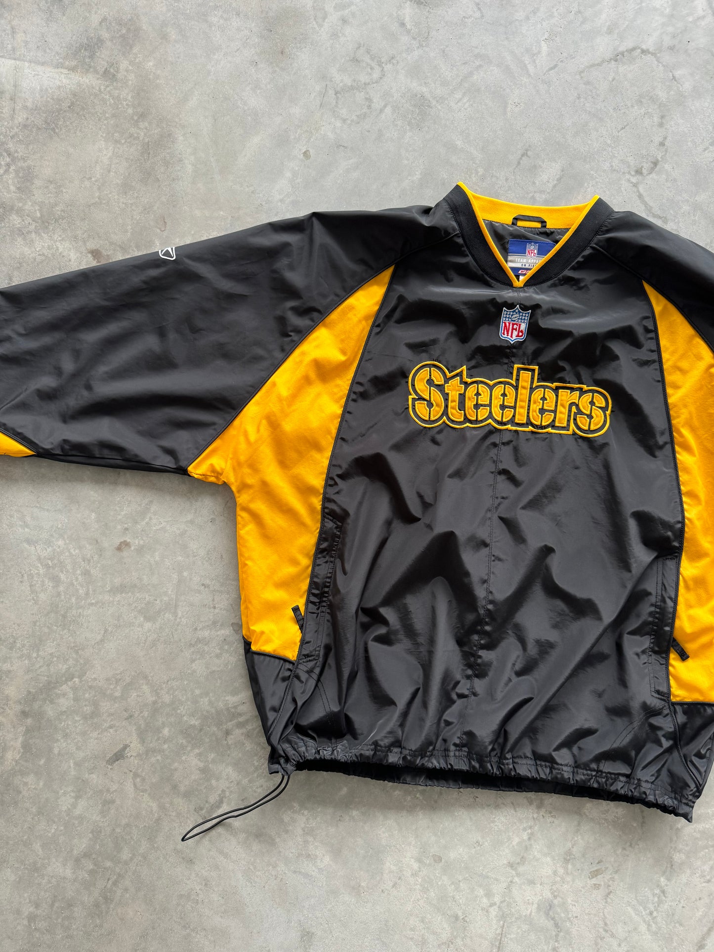 Vintage Reebok Steelers Windbreaker - XXL