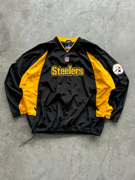 Vintage Reebok Steelers Windbreaker - XXL