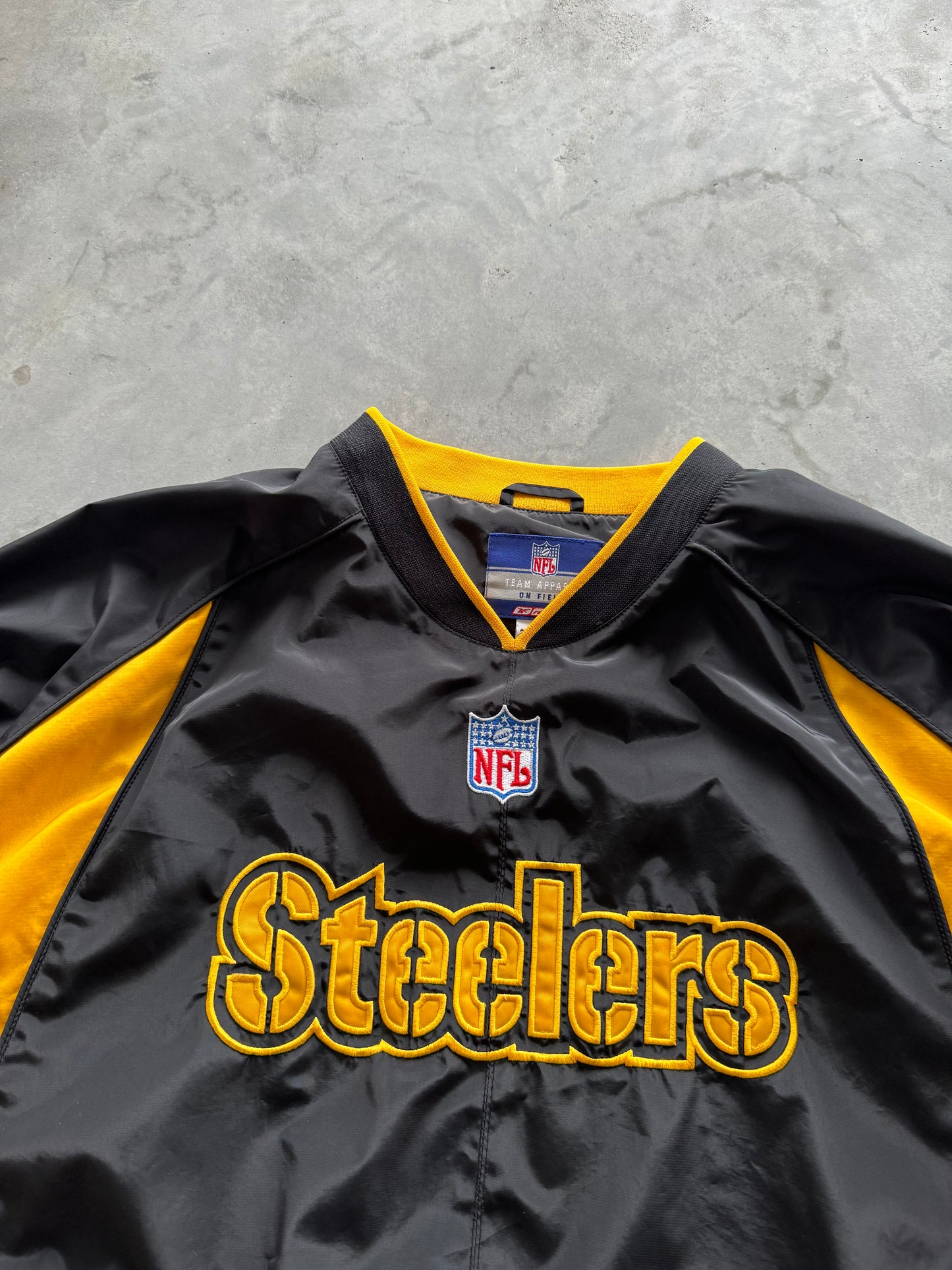 Vintage Reebok Steelers Windbreaker - XXL