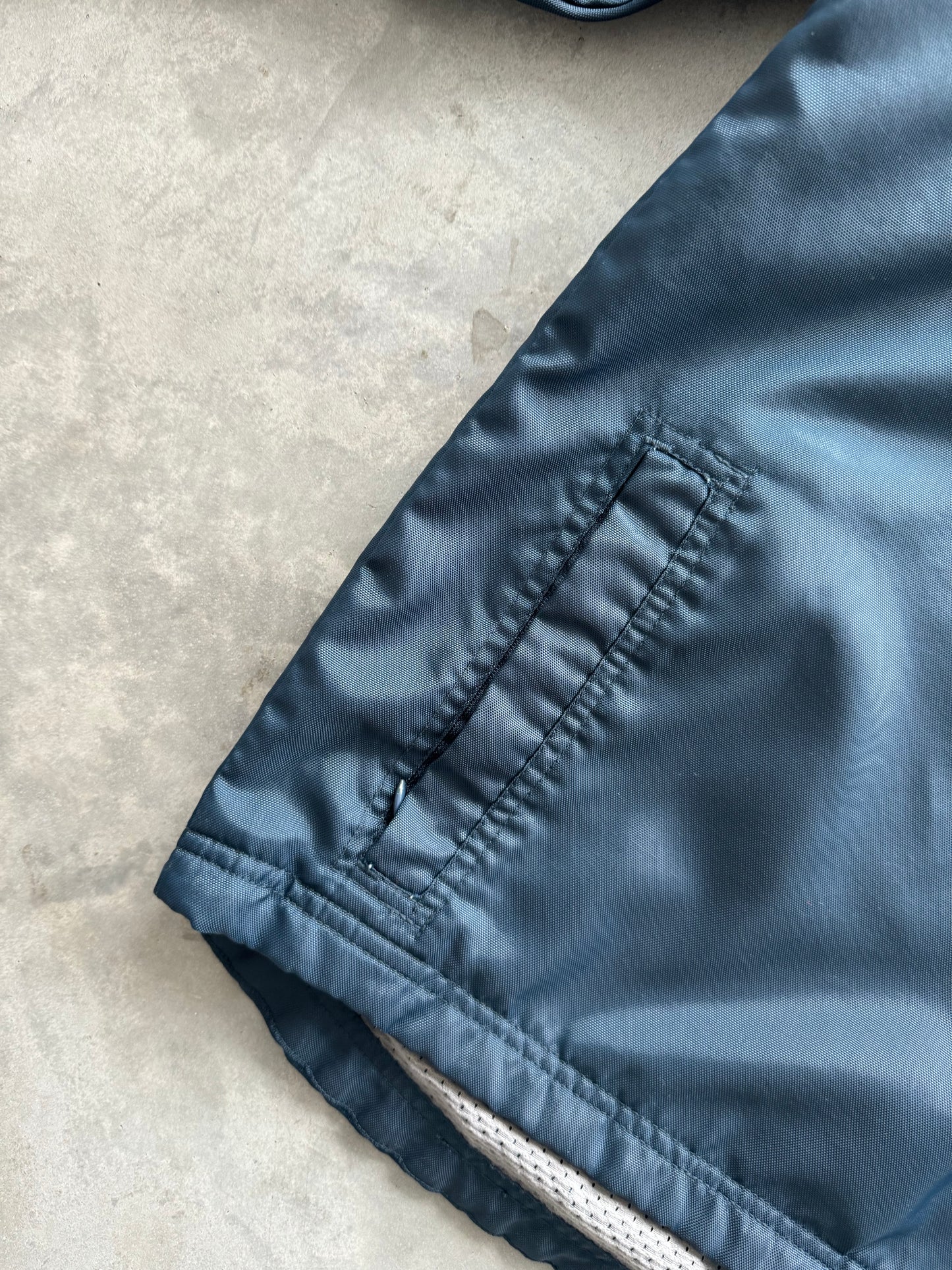 Vintage 90s Adidas Pullover Coat - L