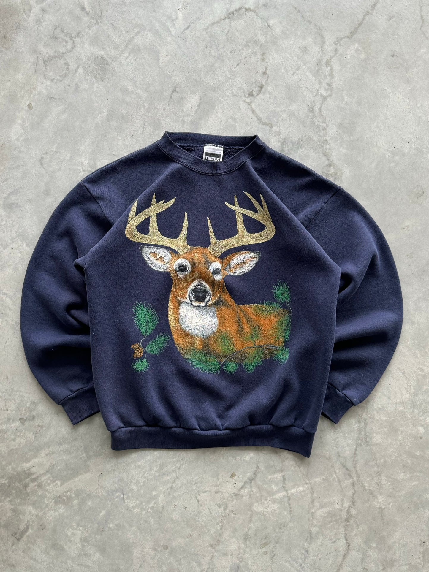 Vintage Deer Sweatshirt - XL