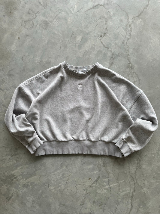 Adidas Cropped Sweatshirt - S