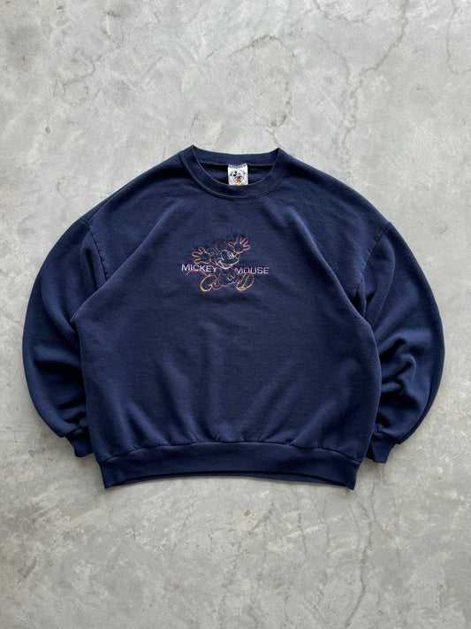 Vintage 90s Mickey Mouse Sweatshirt - XXL