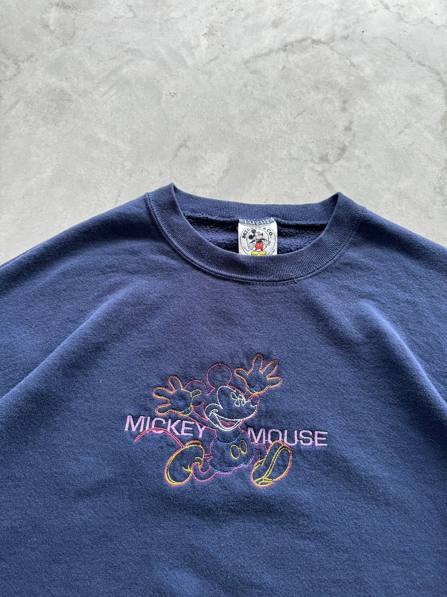 Vintage 90s Mickey Mouse Sweatshirt - XXL