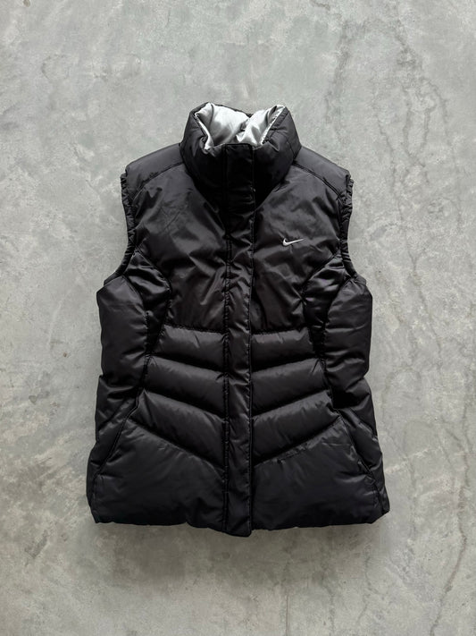 Vintage 00s Reversible Nike Puffer Vest - S